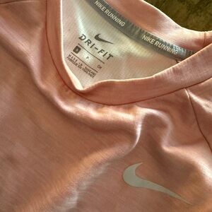 Nike Light Pink Dri-Fit Athletic Top